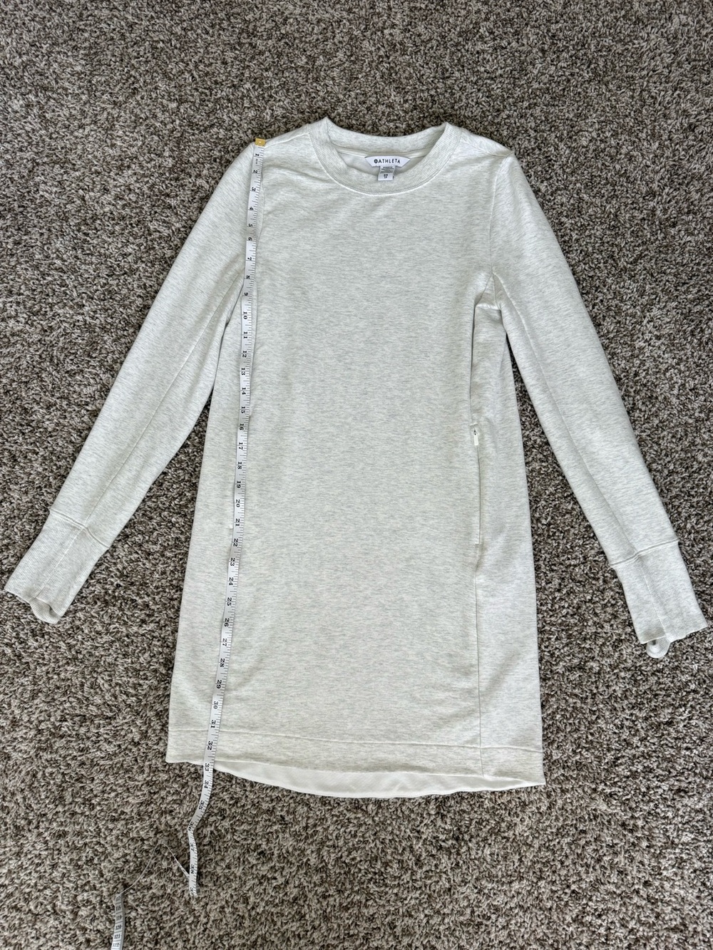 Athleta | Coaster Sweatshirt Dress | Size XS